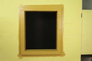 Fluid applied air- and moisture-barriers simplify installation on the openings with complex geometries.