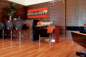 Made of genuine wood, engineered wood flooring is a viable, beautiful alternative to solid-strip wood flooring.