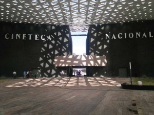 The Cineteca Nacional (Mexico City), designed by Rojkind Arquitectos, used matted aperture with veneer curtain wall techniques, shown here on its main roof over assembly area. Photos © Christopher O’Hara. Photos courtesy Studio NYL Structural Engineers