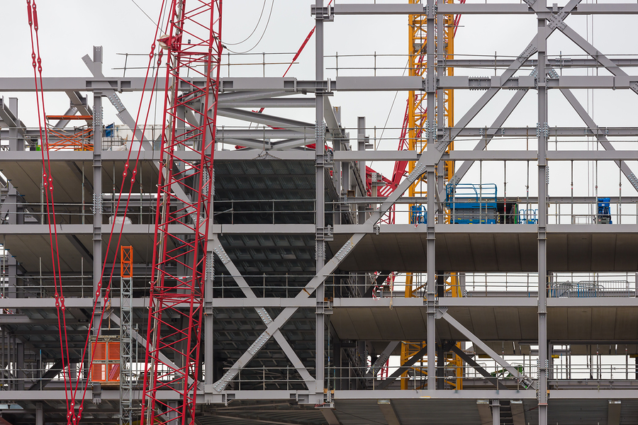 Intumescent coatings are used to protect steel in the event of fire. A new ASTM standard covers their specification, installation, and inspection. Photo © BigStockPhoto/T.W. van Urk