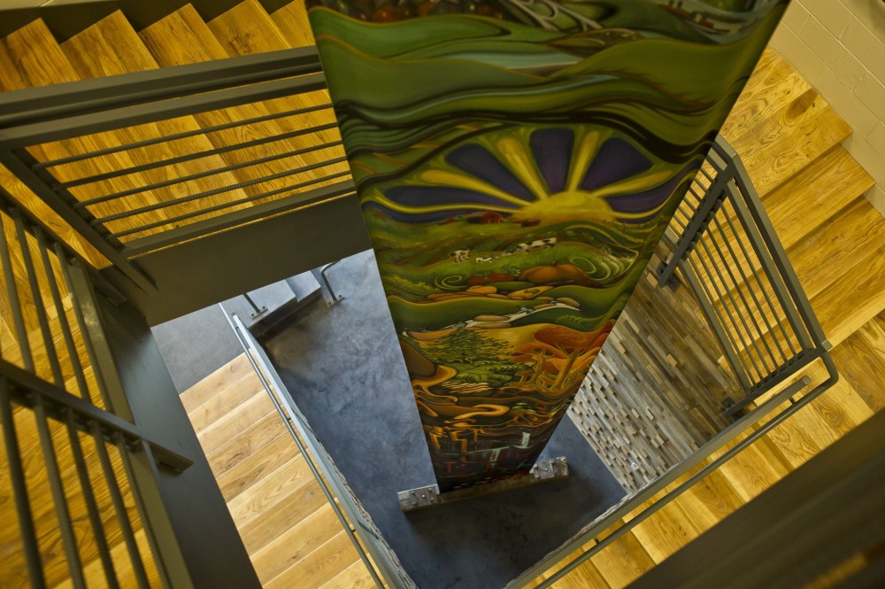 This an example of urban ash stair treads.