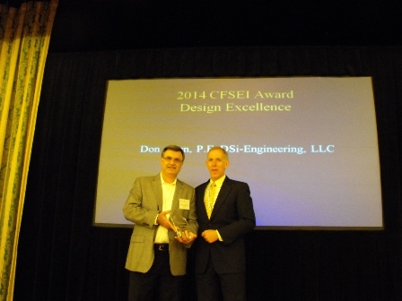 CFSEI 2014 Design Excellence Award