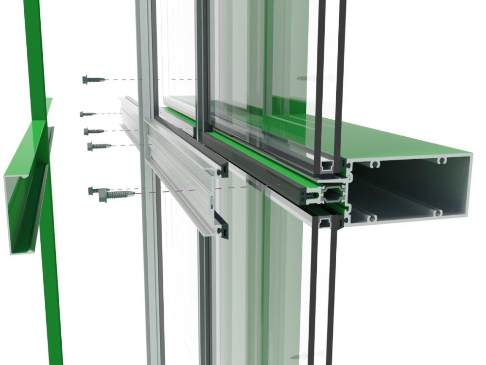 Glazing Curtain Wall Example Of A Typical Igu Modular Unit Download Scientific Diagram