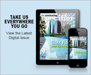 View the Latest Digital Issue — The Construction Specifier October 2018