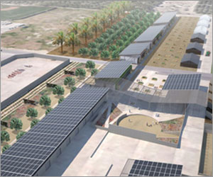 Climate mitigation design strategies adopted at California school