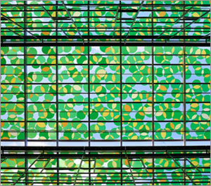 Amazon’s Seattle HQ features an architectural glass canopy