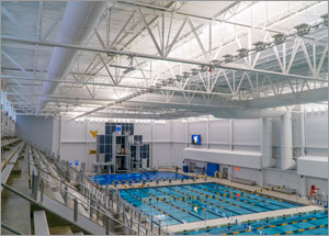 Fabric duct solves HVAC challenges for $48-M aquatics center
