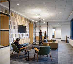 Texas HQ supports creativity and comfort with acoustical ceiling systems