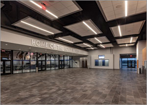 Acoustic ceilings are a slam dunk for Oklahoma school’s multipurpose space