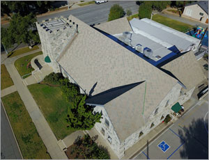 California church revitalizes roof with metal shingles