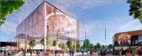 SOM designs Chicago entrepreneurial and community hub