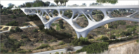 3D-printed San Diego pedestrian bridge concept wins 2021 Forge Prize 3D-printed San Diego pedestrian bridge concept wins 2021 Forge Prize