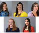 Dyer Brown promotes five designers