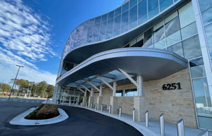 Sentara Brock Cancer Centre adds skylight canopy
