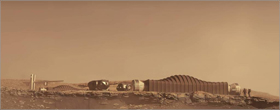 BIG designs first simulated Mars Surface Habitat 