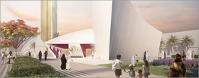 Santiago Calatrava unveils Qatar Pavilion design