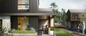 Logan Architecture designs first 3D-printed homes