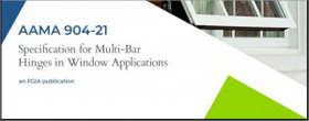 FGIA releases updated document on testing multi-bar hinges in windows