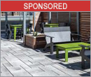 Create contemporary outdoor destinations with Umbriano pavers 