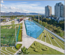 Shenzhen rooftop converted into a recreational urban strip