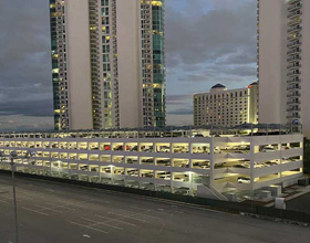 Maintaining multilevel parking deck systems