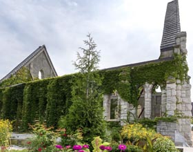 Remains of Missouri church reborn as open-air art center