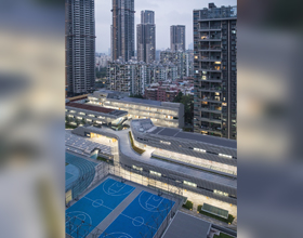 NYC firm’s new school design creates open oasis amidst busy Chinese city