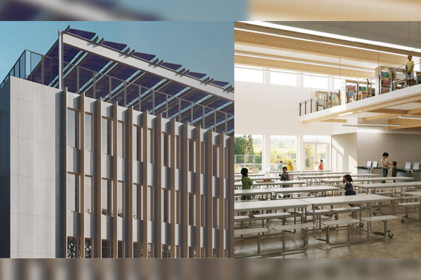 New York school design wins grant for use of low-carbon mass timber