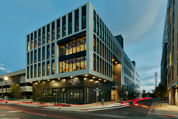 Salt Lake City mixed-use project’s massing responds to site challenges