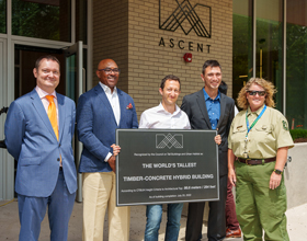 Wisconsin building officially declared world’s tallest mass timber structure
