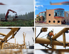 Wisconsin museum’s timber structure stores whopping amounts of carbon