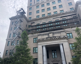 Western Specialty Contractors restores historic North Carolina courthouse facade