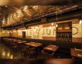 Meeting ceiling requirements in restaurant settings