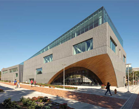 Employing granite and rainscreens for upscale finishes