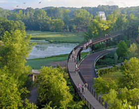 World’s longest elevated pedestrian loop opens at Minnesota Zoo