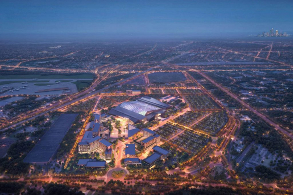 Design revealed for newly proposed NFL stadium