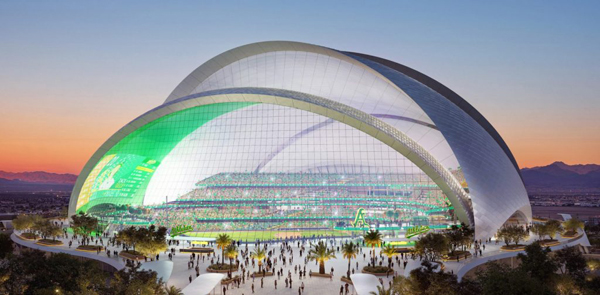 Record-breaking glass wall transforms stadium design