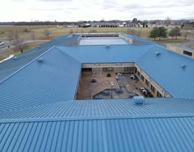 How NeverFade® transformed a weather-worn school roof
