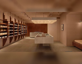 Formerly a restaurant, now home to a global care brand