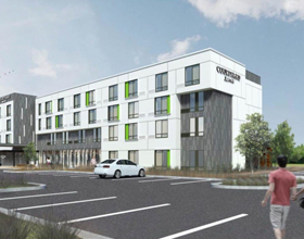 Modern hotel lands at old airstrip