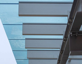 Why glass and polycarbonate canopies stand out