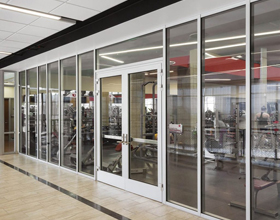 Aluflam True Aluminum frames with CONTRAFLAM® One