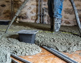 Fast solutions for deep floor fills