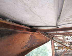 Evaluating structural steel after a fire