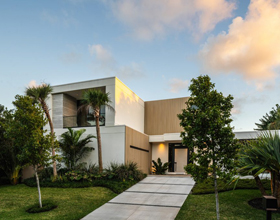 Inside a “peek-a-boo” door concept