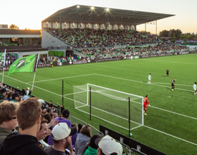 Idaho racetrack reborn as soccer venue