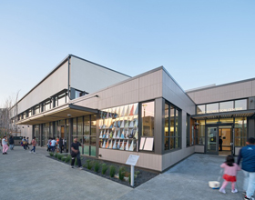 Basketball courts meet biophilic design in San Francisco
