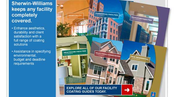 Keep your facility covered with Sherwin-Williams coating solutions