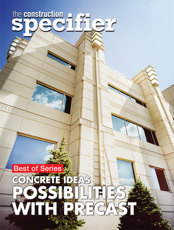 Download our new e-book on precast concrete - Construction Specifier