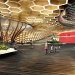 The mixed-use complex would have space for housing, commerce, and recreation.